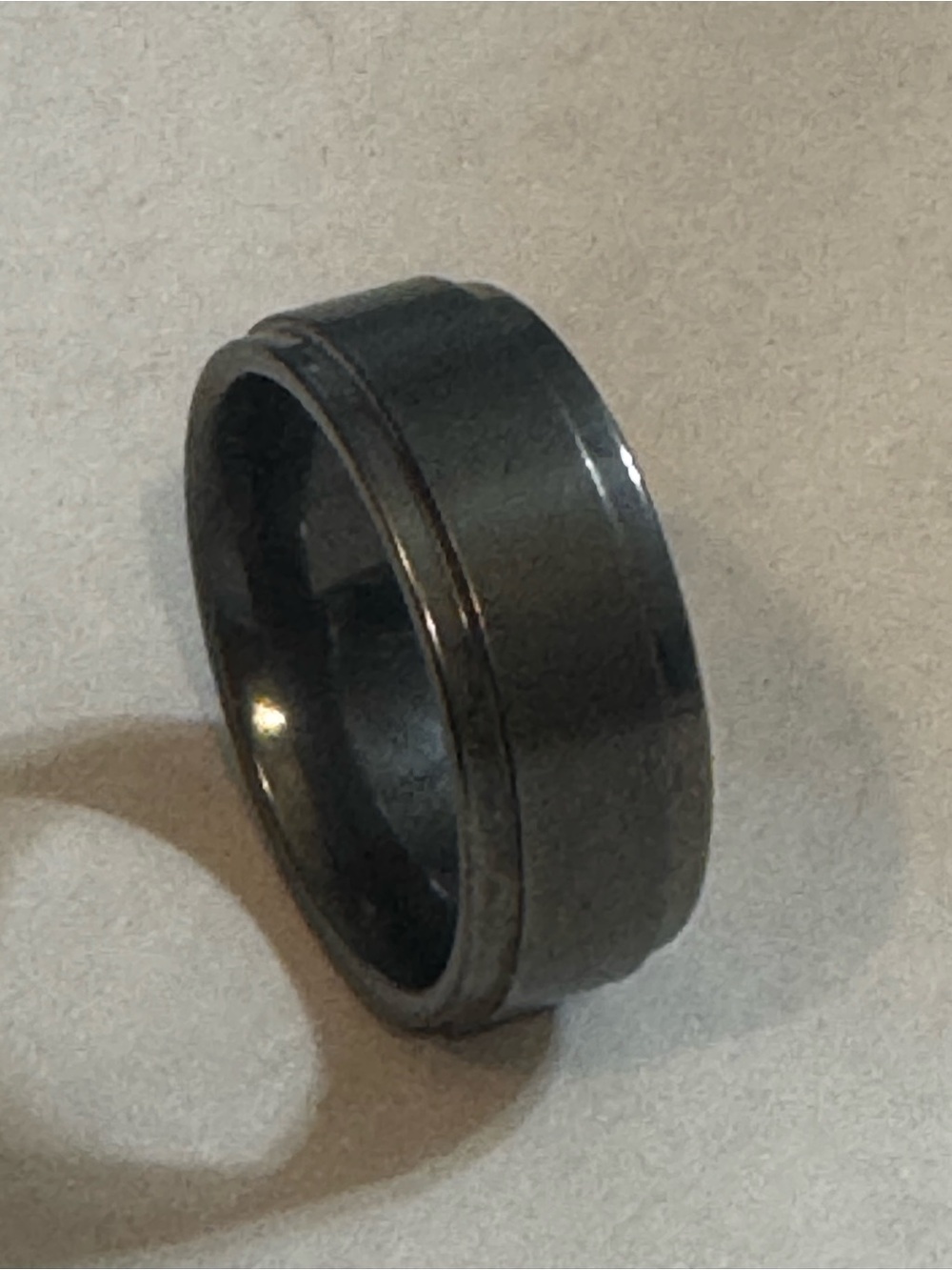 Men's Tungsten Carbide Wide Band Ring